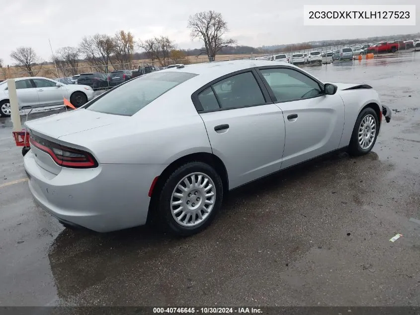 2C3CDXKTXLH127523 2020 Dodge Charger Police Awd