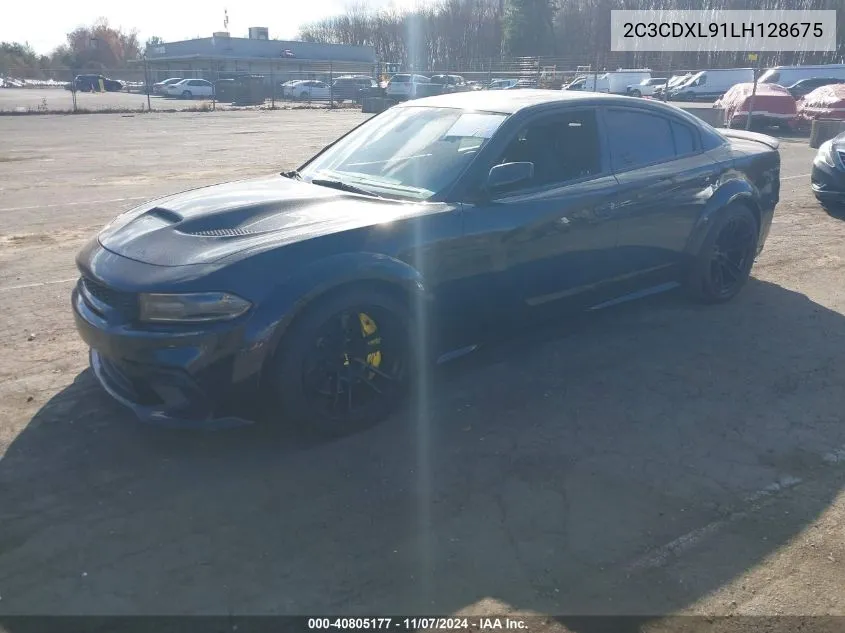 2020 Dodge Charger Srt Hellcat Rwd VIN: 2C3CDXL91LH128675 Lot: 40805177