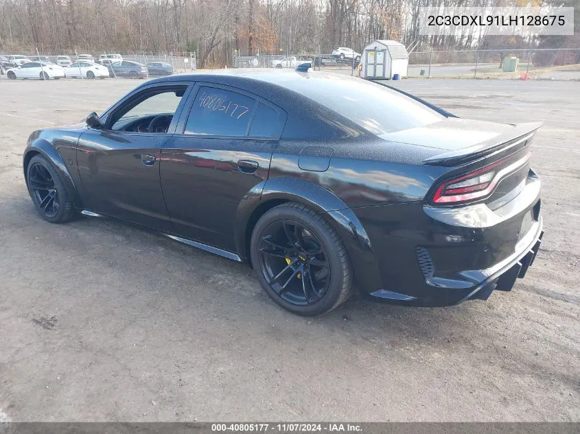 2020 Dodge Charger Srt Hellcat Rwd VIN: 2C3CDXL91LH128675 Lot: 40805177