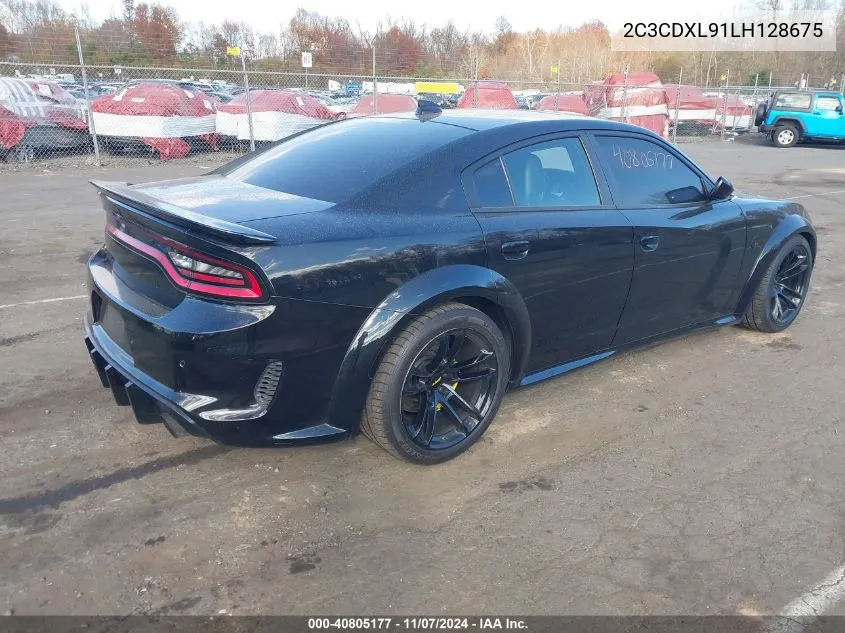 2020 Dodge Charger Srt Hellcat Rwd VIN: 2C3CDXL91LH128675 Lot: 40805177