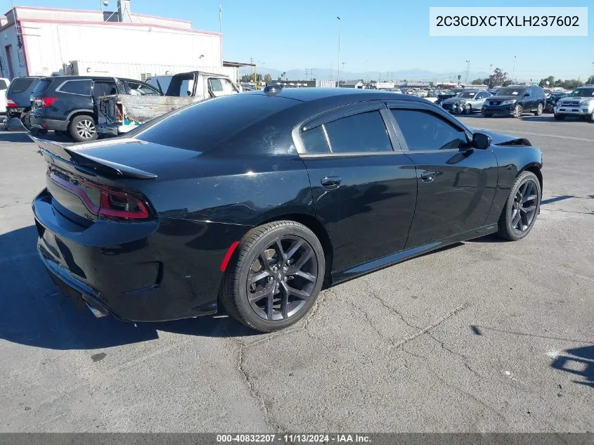 2C3CDXCTXLH237602 2020 Dodge Charger R/T Rwd