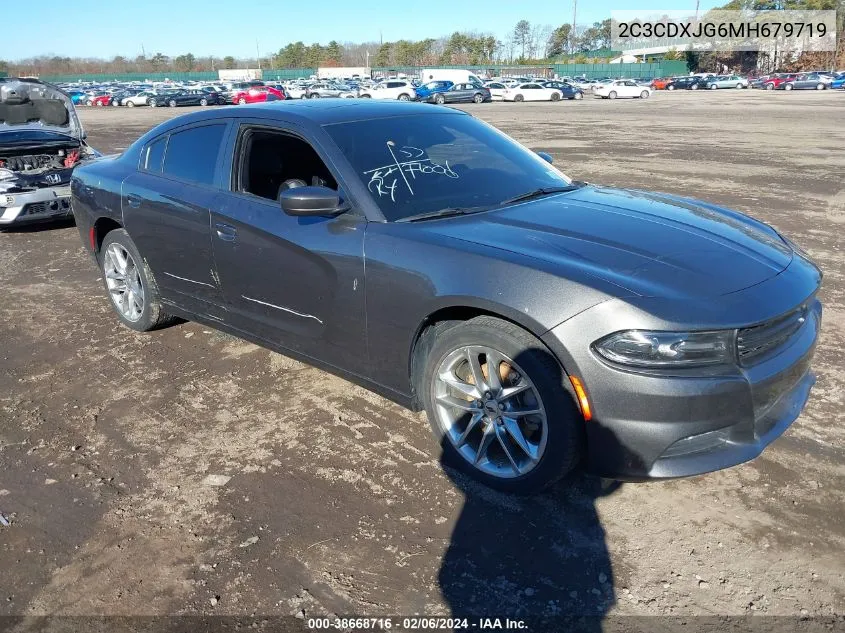 2021 Dodge Charger Sxt Awd VIN: 2C3CDXJG6MH679719 Lot: 38668716