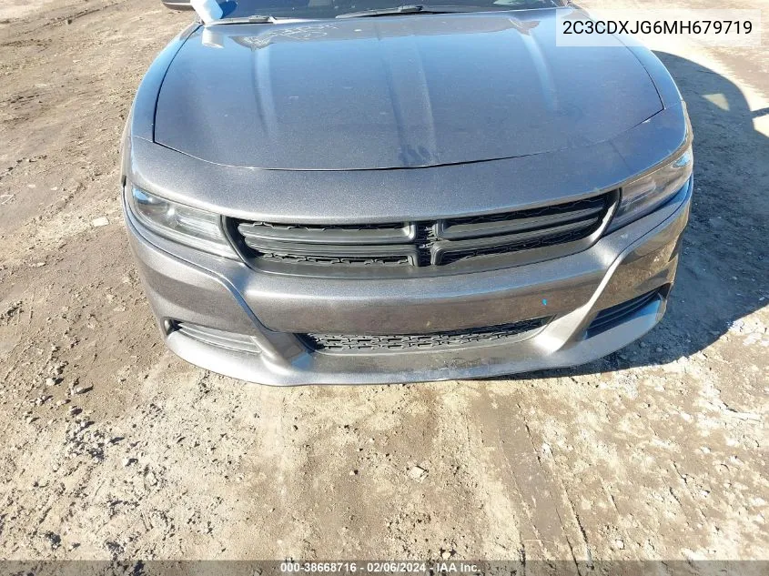 2021 Dodge Charger Sxt Awd VIN: 2C3CDXJG6MH679719 Lot: 38668716