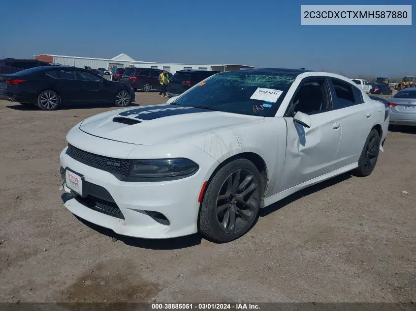 2C3CDXCTXMH587880 2021 Dodge Charger R/T Rwd