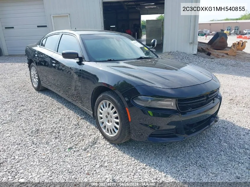 2C3CDXKG1MH540855 2021 Dodge Charger Police Awd