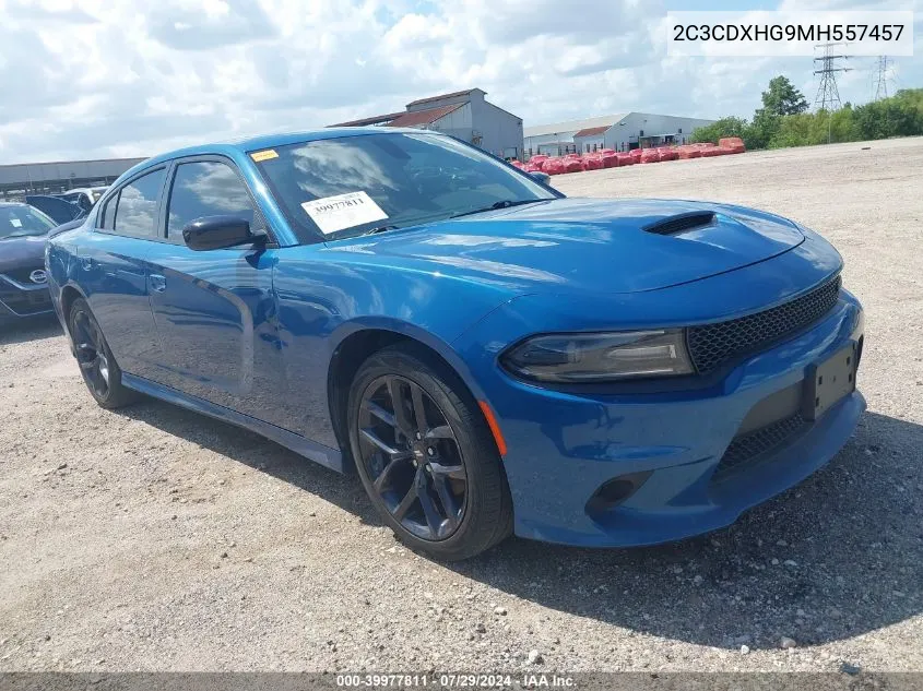 2C3CDXHG9MH557457 2021 Dodge Charger Gt Rwd