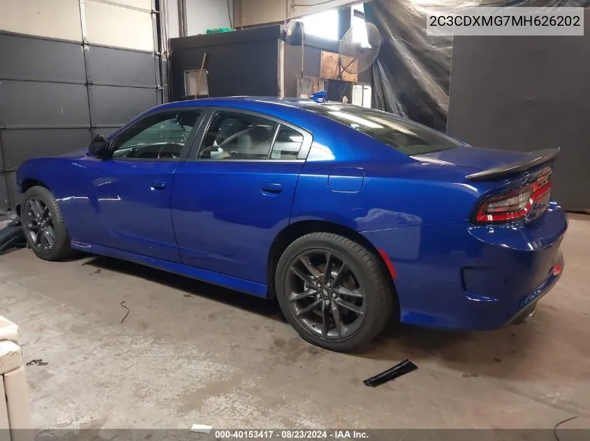 2C3CDXMG7MH626202 2021 Dodge Charger Gt Awd