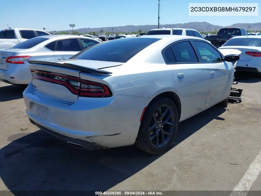 2C3CDXBG8MH679297 2021 Dodge Charger Sxt Rwd