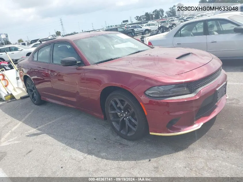 2C3CDXHG0MH633048 2021 Dodge Charger Gt Rwd