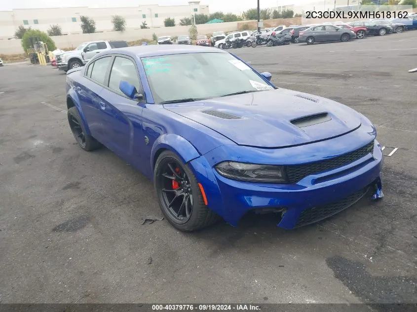 2021 Dodge Charger Srt Hellcat Redeye Widebody Rwd VIN: 2C3CDXL9XMH618162 Lot: 40379776