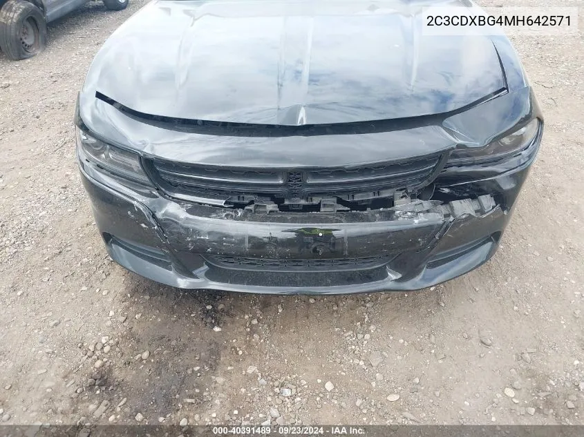 2C3CDXBG4MH642571 2021 Dodge Charger Sxt Rwd