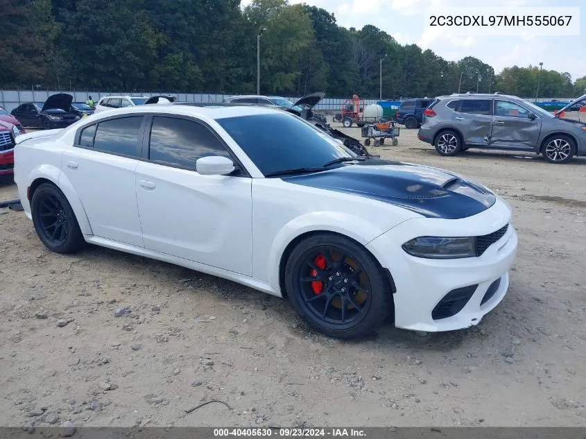 2021 Dodge Charger Srt Hellcat Redeye Widebody Rwd VIN: 2C3CDXL97MH555067 Lot: 40405630