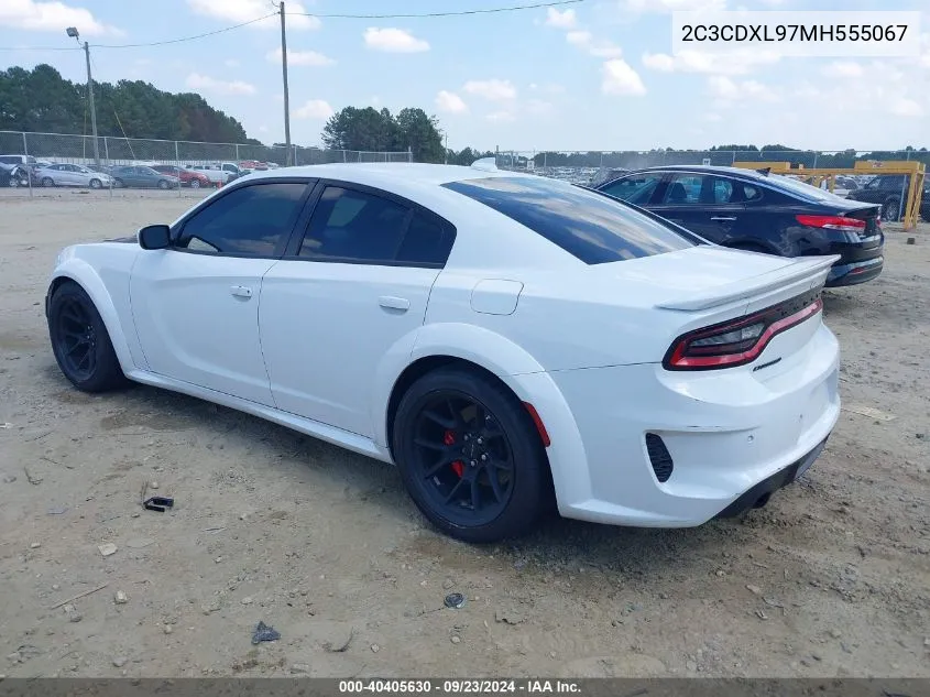 2C3CDXL97MH555067 2021 Dodge Charger Srt Hellcat Redeye Widebody Rwd