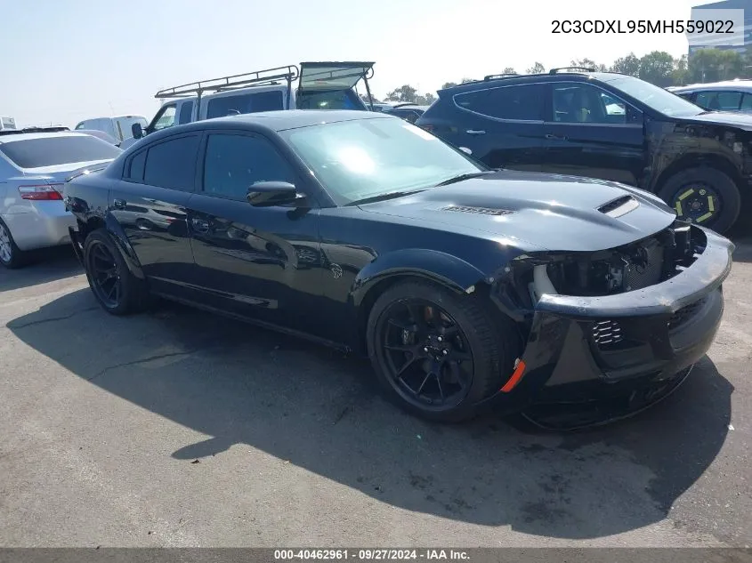 2021 Dodge Charger Srt Hellcat Redeye Widebody Rwd VIN: 2C3CDXL95MH559022 Lot: 40462961