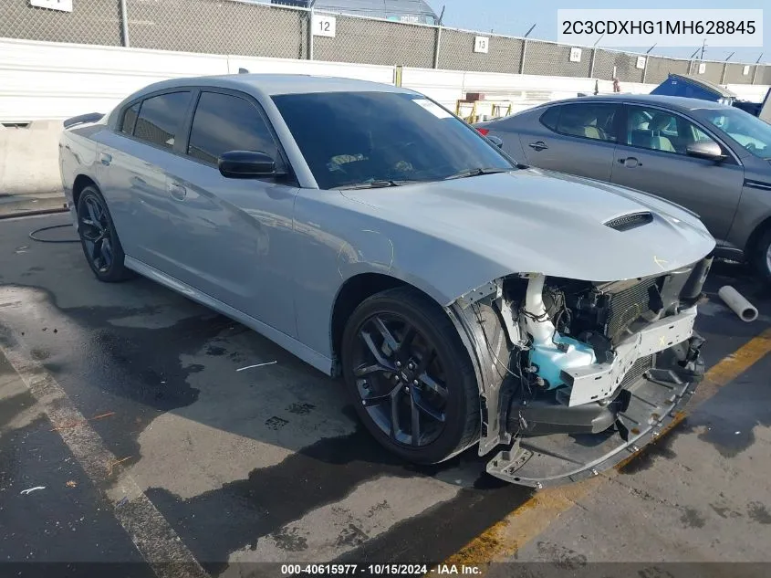 2021 Dodge Charger Gt Rwd VIN: 2C3CDXHG1MH628845 Lot: 40615977