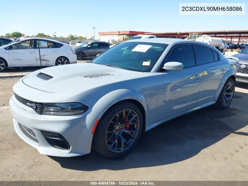 2021 Dodge Charger Srt Hellcat Widebody Rwd VIN: 2C3CDXL90MH658086 Lot: 40655769