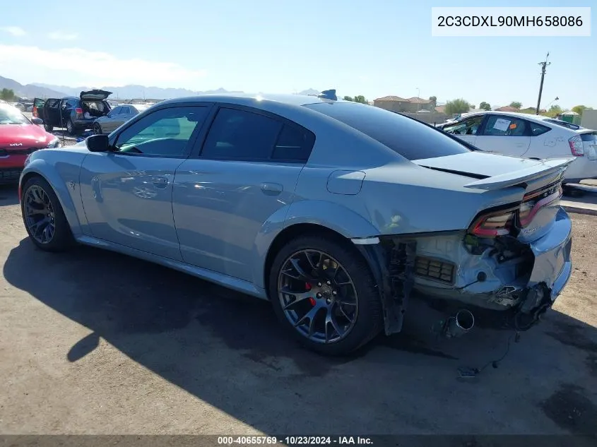 2021 Dodge Charger Srt Hellcat Widebody Rwd VIN: 2C3CDXL90MH658086 Lot: 40655769