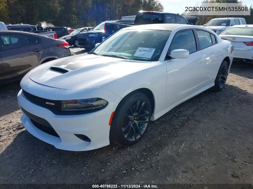 2C3CDXCT5MH535508 2021 Dodge Charger R/T Rwd