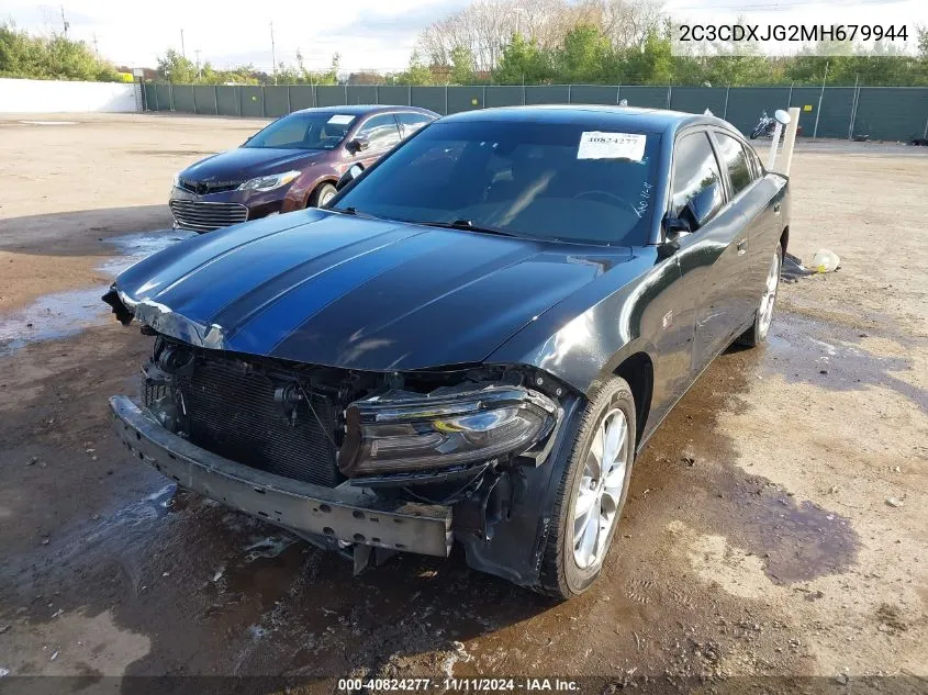 2021 Dodge Charger Sxt Awd VIN: 2C3CDXJG2MH679944 Lot: 40824277