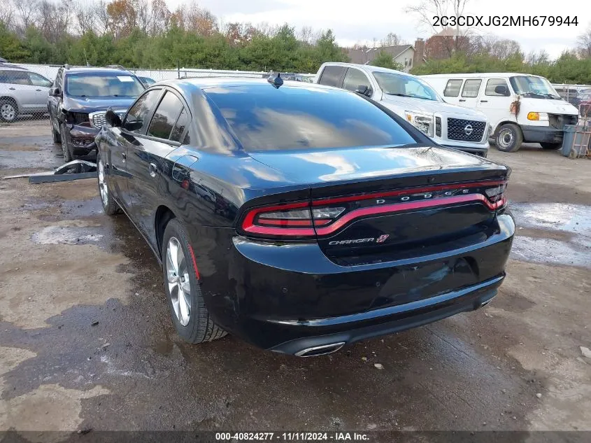 2021 Dodge Charger Sxt Awd VIN: 2C3CDXJG2MH679944 Lot: 40824277