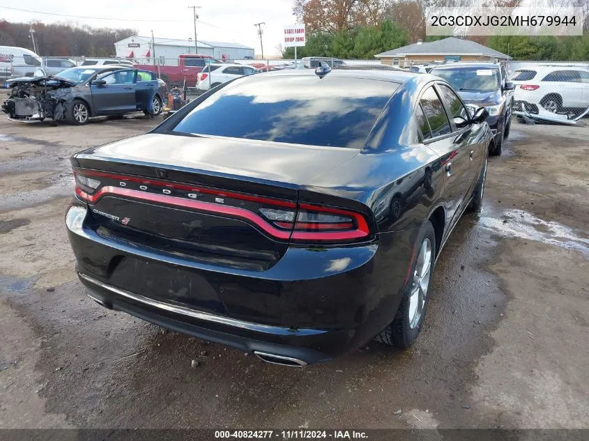 2021 Dodge Charger Sxt Awd VIN: 2C3CDXJG2MH679944 Lot: 40824277