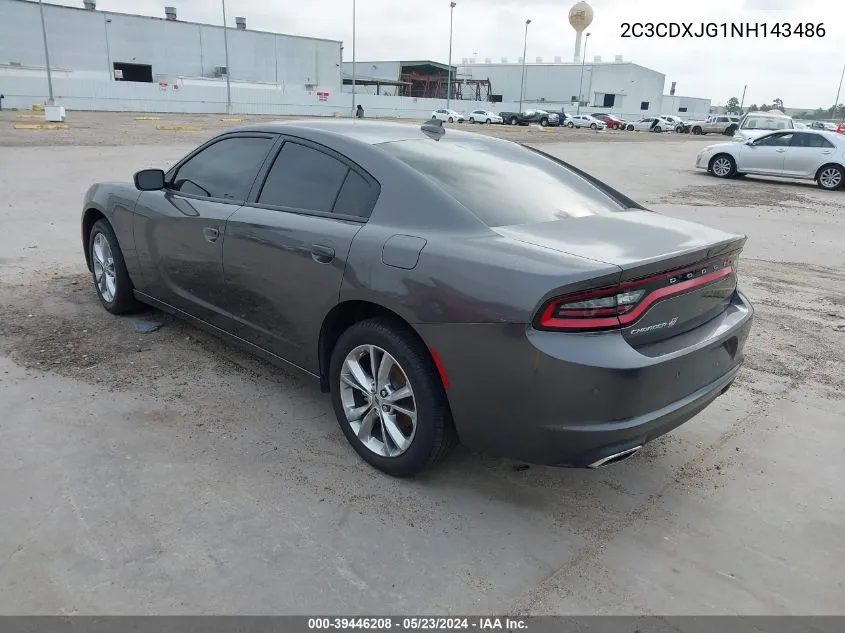 2C3CDXJG1NH143486 2022 Dodge Charger Sxt Awd