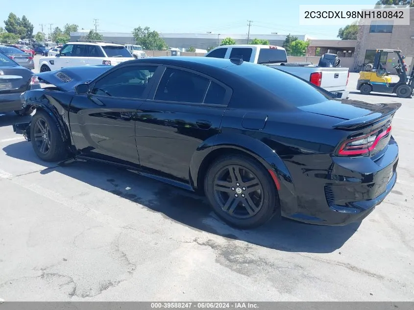 2C3CDXL98NH180842 2022 Dodge Charger Srt Jailbreak