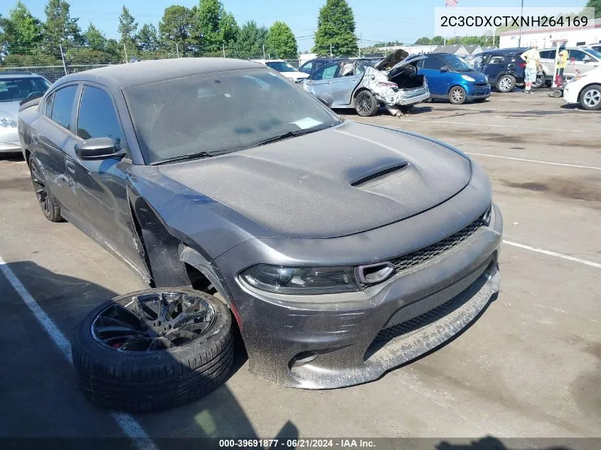 2022 Dodge Charger R/T VIN: 2C3CDXCTXNH264169 Lot: 39691877