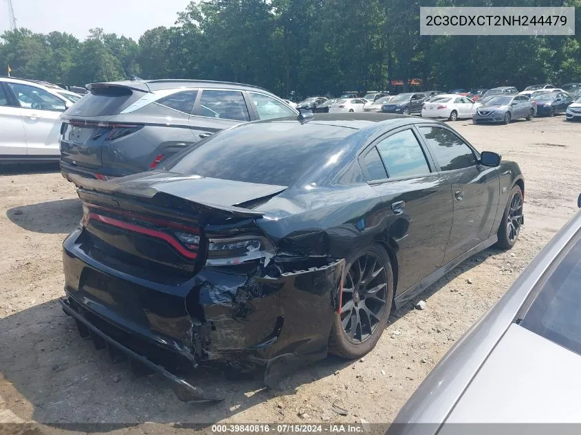 2022 Dodge Charger R/T VIN: 2C3CDXCT2NH244479 Lot: 39840816