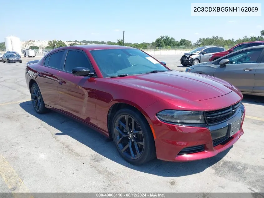 2C3CDXBG5NH162069 2022 Dodge Charger Sxt Rwd