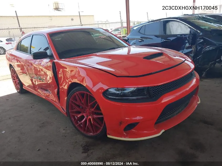 2C3CDXHGXNH170045 2022 Dodge Charger Gt Rwd