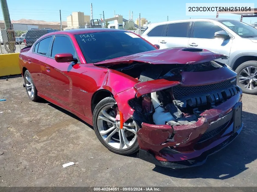 2022 Dodge Charger R/T VIN: 2C3CDXCT5NH251054 Lot: 40254051