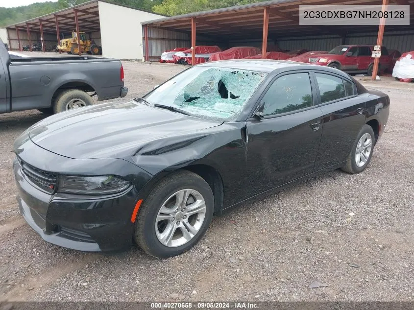 2022 Dodge Charger Sxt VIN: 2C3CDXBG7NH208128 Lot: 40270658