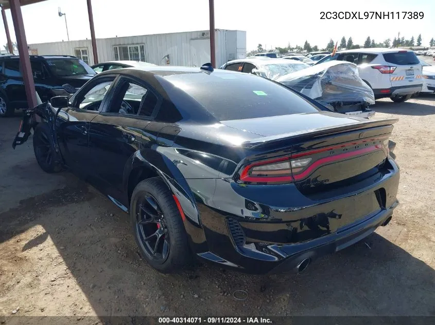 2C3CDXL97NH117389 2022 Dodge Charger Srt Hellcat