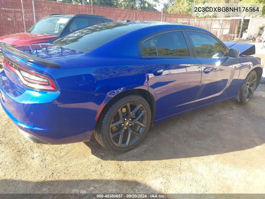 2C3CDXBG8NH176564 2022 Dodge Charger Sxt Rwd