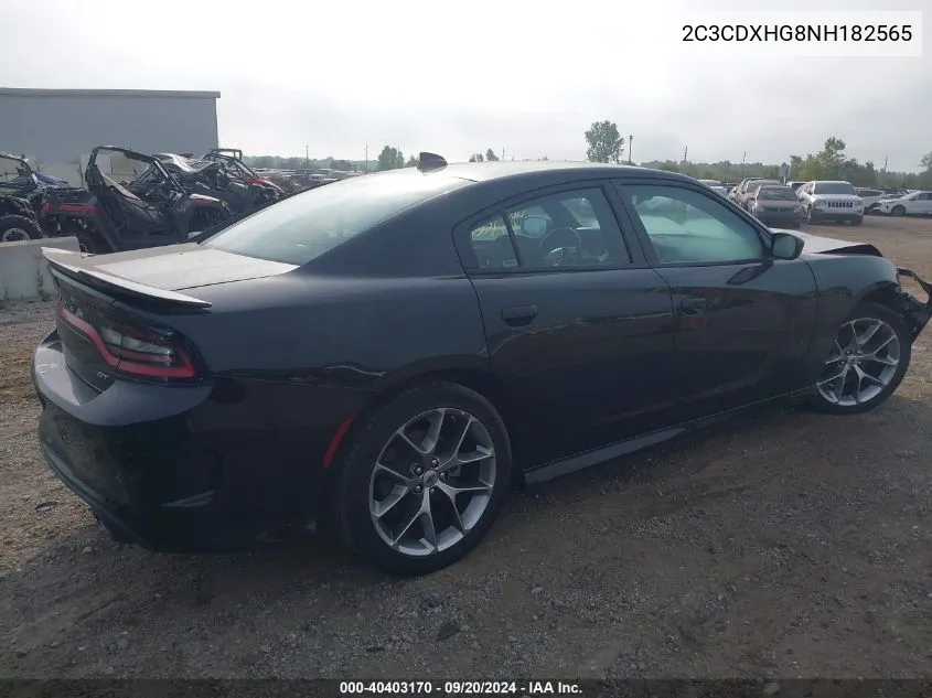 2C3CDXHG8NH182565 2022 Dodge Charger Gt Rwd