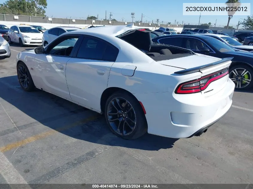 2022 Dodge Charger Scat Pack VIN: 2C3CDXGJ1NH225012 Lot: 40414874