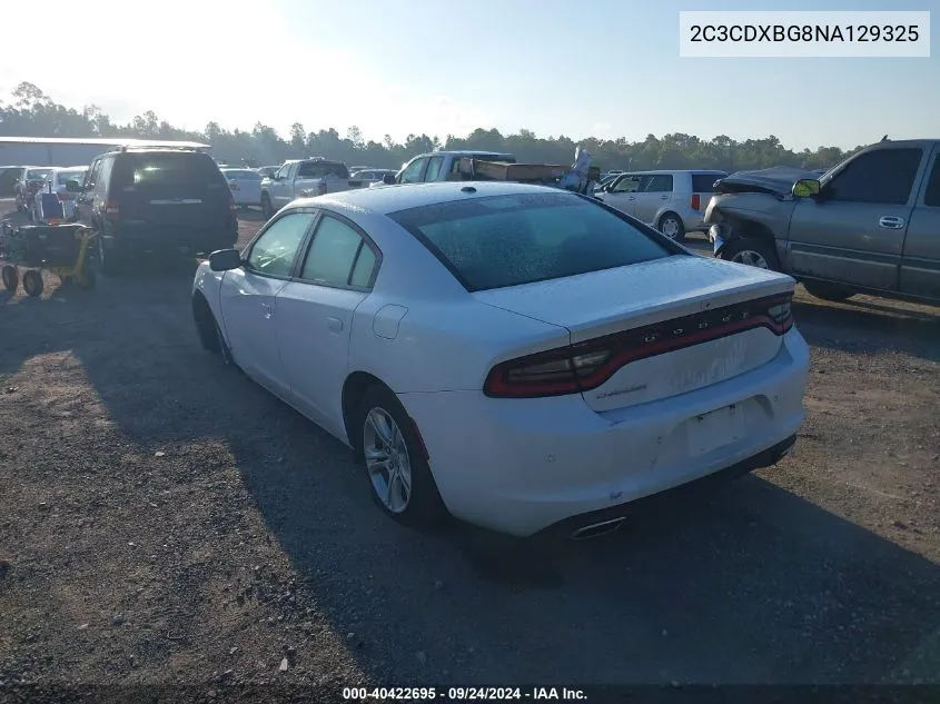 2C3CDXBG8NA129325 2022 Dodge Charger Sxt