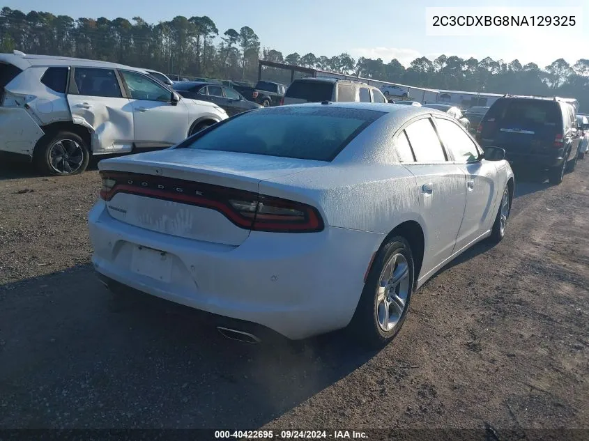 2C3CDXBG8NA129325 2022 Dodge Charger Sxt