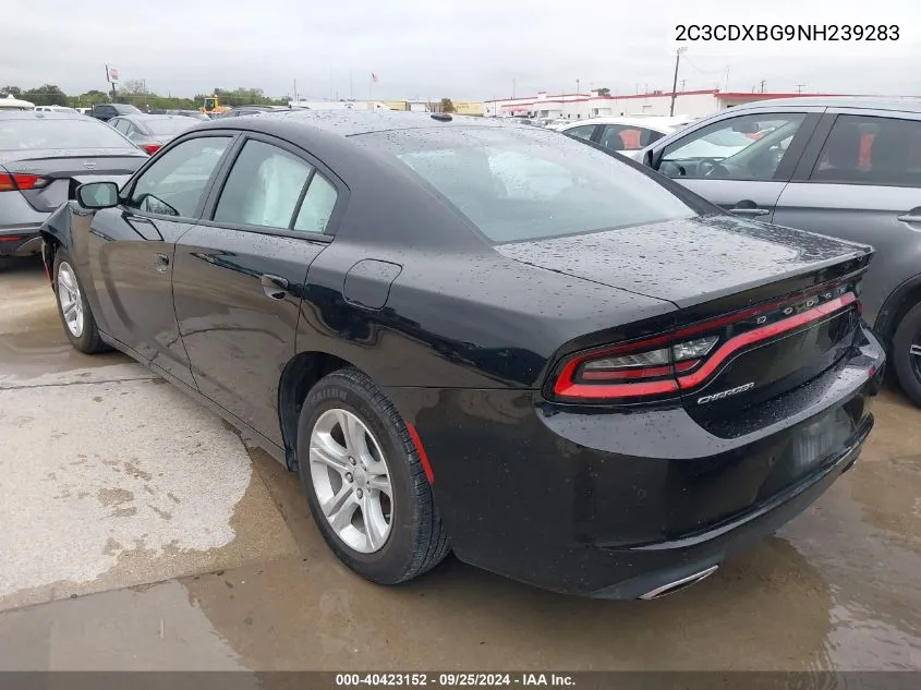 2C3CDXBG9NH239283 2022 Dodge Charger Sxt