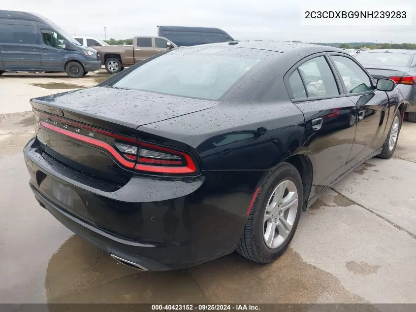 2C3CDXBG9NH239283 2022 Dodge Charger Sxt