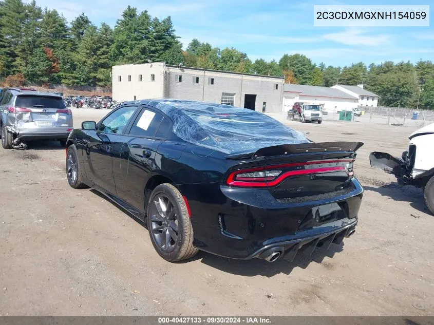 2C3CDXMGXNH154059 2022 Dodge Charger Gt Awd