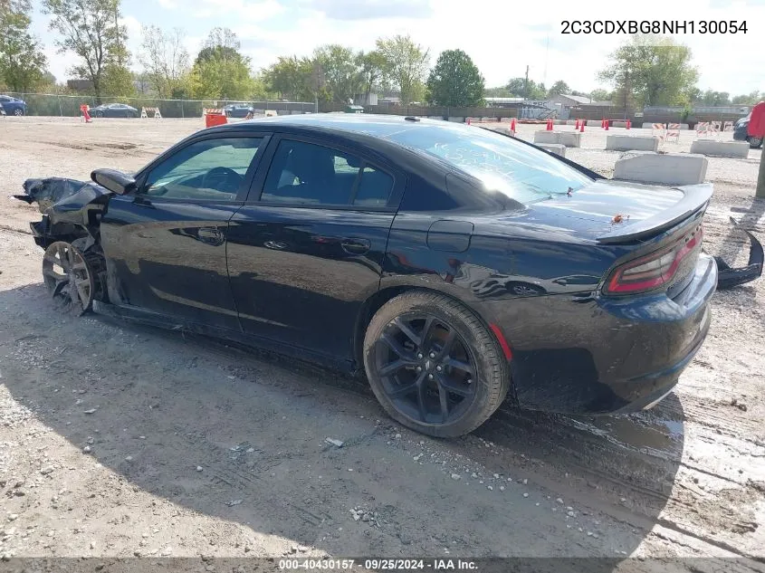 2C3CDXBG8NH130054 2022 Dodge Charger Sxt Rwd