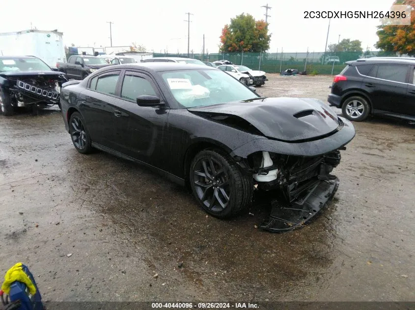 2C3CDXHG5NH264396 2022 Dodge Charger Gt Rwd