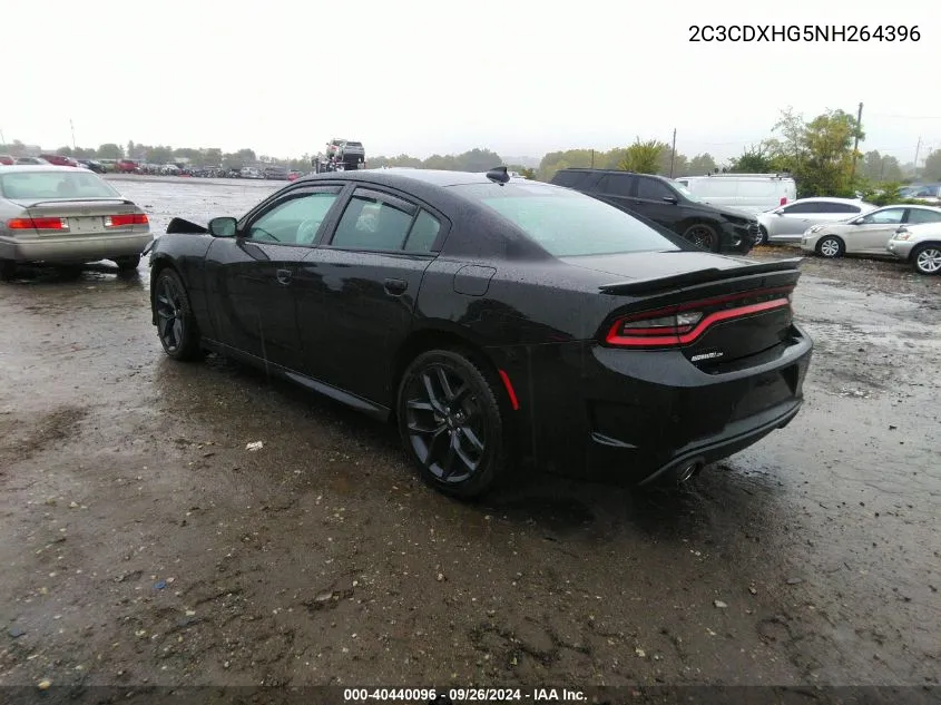 2C3CDXHG5NH264396 2022 Dodge Charger Gt Rwd