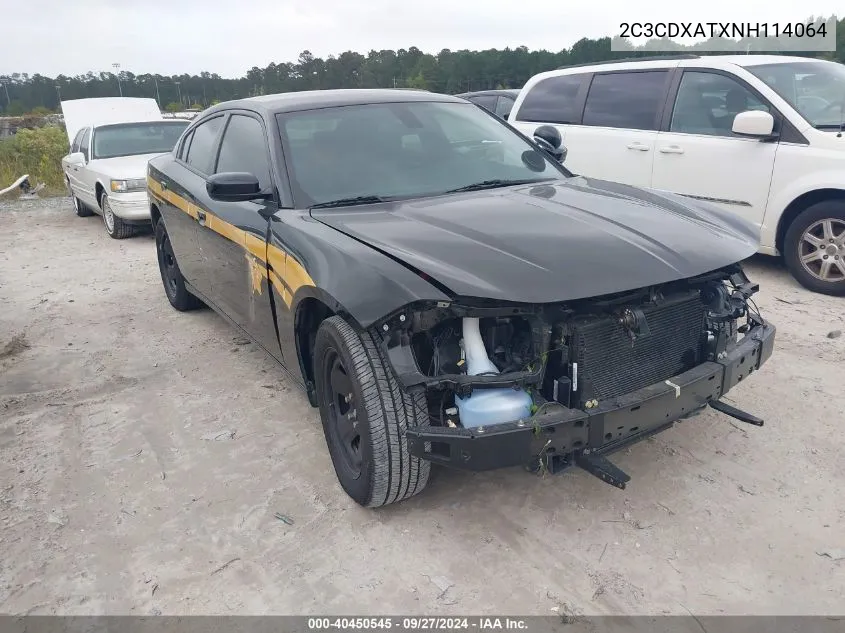 2C3CDXATXNH114064 2022 Dodge Charger Police Rwd