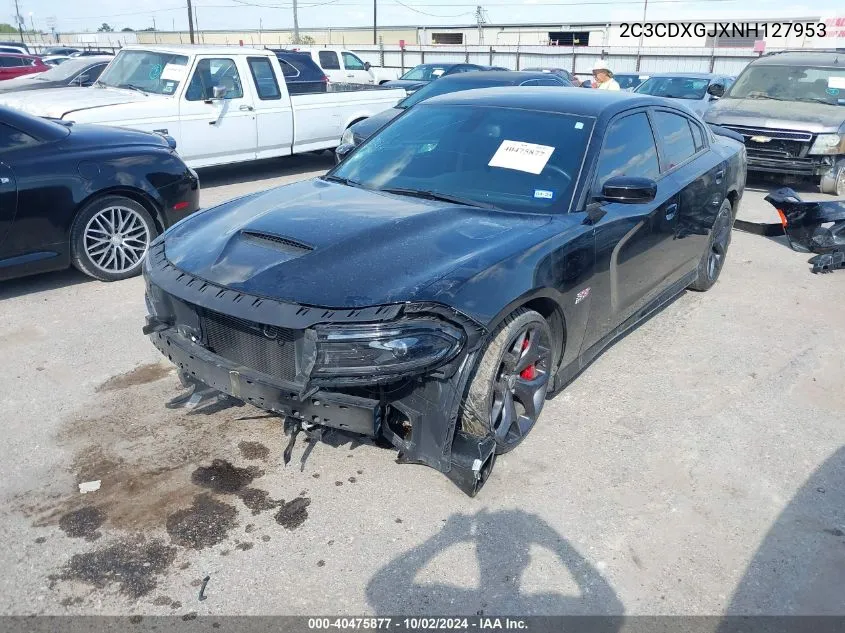 2022 Dodge Charger Scat Pack VIN: 2C3CDXGJXNH127953 Lot: 40475877