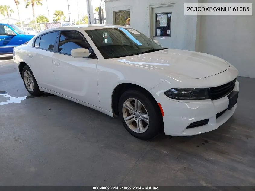 2022 Dodge Charger Sxt Rwd VIN: 2C3CDXBG9NH161085 Lot: 40628314