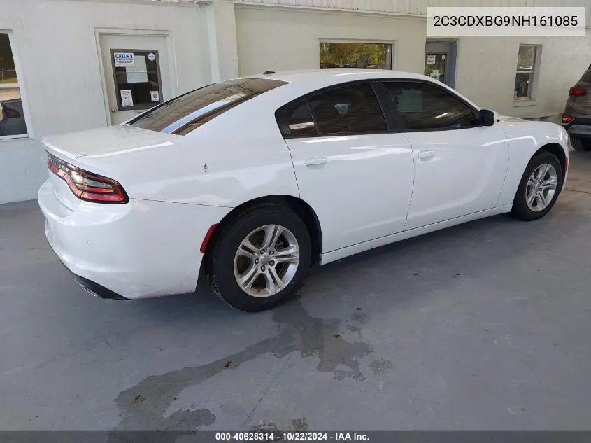 2022 Dodge Charger Sxt Rwd VIN: 2C3CDXBG9NH161085 Lot: 40628314