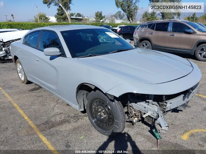 2022 Dodge Charger Sxt Rwd VIN: 2C3CDXBG5NH145823 Lot: 40636894